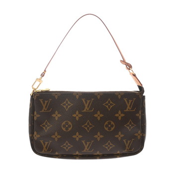 ルイ ヴィトン モノグラム ポシェット アクセソワール ブラウン M51980 モノグラムキャンバス レディース 【中古】【bag】