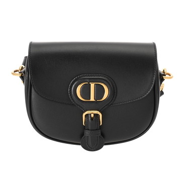 ディオール BOBBYバッグ スモール ブラック M9317UMOL ボックスカーフ レディース バッグ 【中古】【bag】