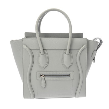 セリーヌ ラゲージ マイクロ ミネラル 189793AQL ベビードラムドカーフ レディース バッグ 【中古】【bag】