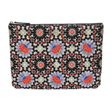 シャネル クラッチバッグ 2014年クリスマス限定 マルチカラー A82074 キルティングキャンバス レディース バッグ 【中古】【bag】