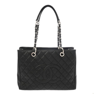 シャネル マトラッセ GST ブラック A50995 キャビアスキン レディース バッグ 【中古】【bag】