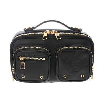 ルイ ヴィトン ユーティリティクロスボディ ブラック M80450 カーフレザー ユニセックス バッグ 【中古】【bag】