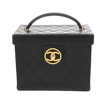 シャネル ビコローレ 2WAY バニティバッグ ブラック A01620 カーフスキン レディース バッグ 【中古】【bag】