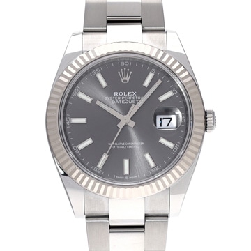 ロレックス デイトジャスト 41 126334 スレート メンズ 時計 【中古】【wristwatch】
