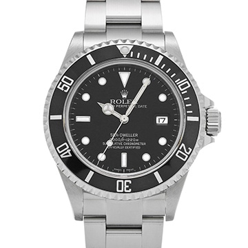 ロレックス シードゥエラー 16600 ブラック メンズ 時計 【中古】【wristwatch】