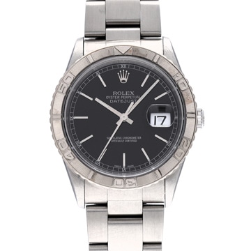 ロレックス デイトジャスト サンダーバード 16264 ブラック メンズ 時計 【中古】【wristwatch】