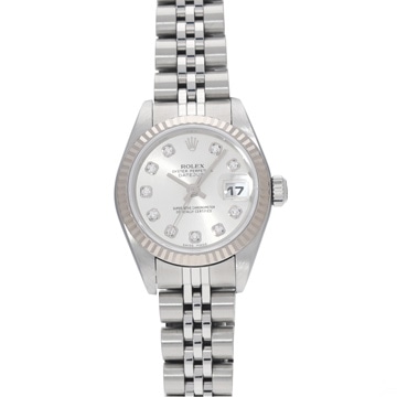 ロレックス デイトジャスト 79174G シルバー/ダイヤモンド レディース 時計 【中古】【wristwatch】