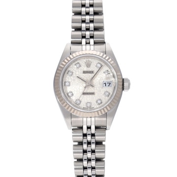ロレックス デイトジャスト 79174G シルバーコンピュータ/ダイヤモンド レディース 時計 【中古】【wristwatch】