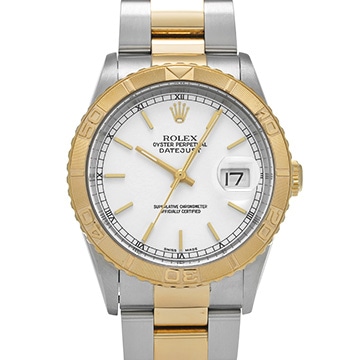 ロレックス デイトジャスト サンダーバード 16263 ホワイト メンズ 時計 【中古】【wristwatch】