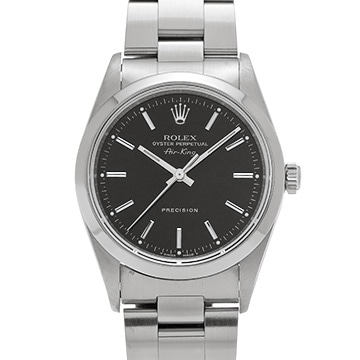 ロレックス エアキング 14000 ブラック メンズ 時計 【中古】【wristwatch】