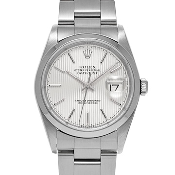 ロレックス デイトジャスト 16200 シルバータペストリー メンズ 時計 【中古】【wristwatch】