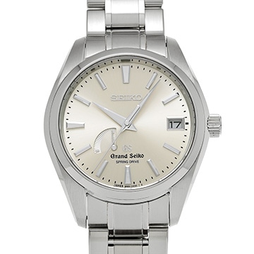 グランドセイコー ヘリテージコレクション スプリングドライブ SBGA001 シルバー メンズ 時計 【中古】【wristwatch】