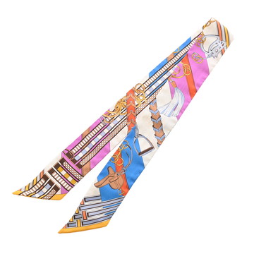 エルメス ツイリー BRIDES ET GRIS GRIS マルチカラー シルク100％ レディース 【新品】【other】