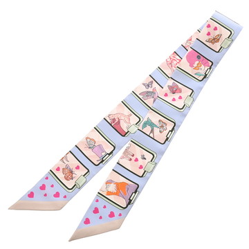 エルメス ツイリー HERMES STORY マルチカラー シルク100％ レディース 【新品】【other】