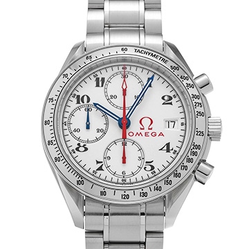 オメガ スピードマスター デイト 3515.20 ホワイト メンズ 時計 【中古】【wristwatch】