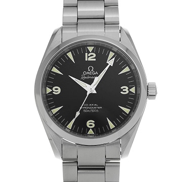 オメガ シーマスター アクアテラ マスターコーアクシャル 2503.52 ブラック メンズ 時計 【中古】【wristwatch】