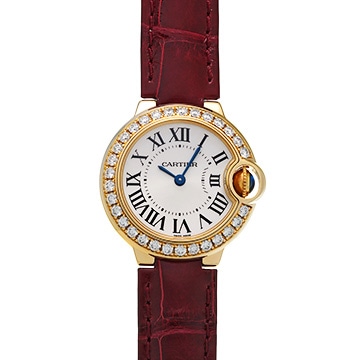 カルティエ バロンブルー ドゥ カルティエ 28mm WE900151 シルバー ユニセックス 時計 【中古】【wristwatch】