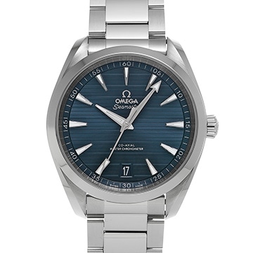 オメガ シーマスター アクアテラ コーアクシャル 220.10.41.21.03.004 ブルー メンズ 時計 【中古】【wristwatch】