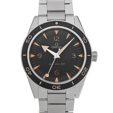 オメガ シーマスター 300 コーアクシャル マスタークロノメーター 234.30.41.21.01.001 ブラック メンズ 時計 【中古】【wristwatch】