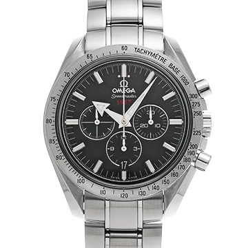 オメガ スピードマスター ブロードアロー 1957 コーアクシャル 321.10.42.50.01.001 ブラック メンズ 時計 【中古】【wristwatch】