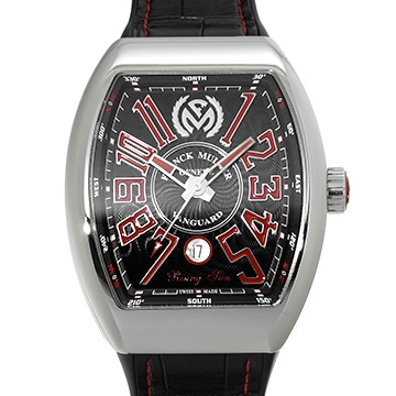 フランクミュラー ヴァンガード V45SCDTRSUN ACRG ブラック メンズ 時計 【中古】【wristwatch】