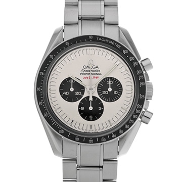 オメガ スピードマスター プロフェッショナル ムーンウォッチ アポロ11号 35th 3569.31 ホワイト/ブラック メンズ 時計 【中古】【wristwatch】