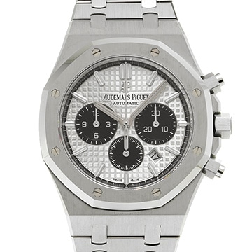 オーデマ ピゲ ロイヤルオーク クロノグラフ 26331ST.OO.1220ST.03 シルバー/ブラック メンズ 時計 【中古】【wristwatch】