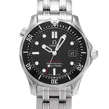 オメガ シーマスター ダイバー 300M 212.30.36.61.01.001 ブラック ユニセックス 時計 【中古】【wristwatch】