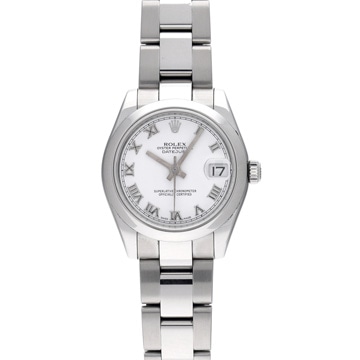 ロレックス デイトジャスト 178240 ホワイト ユニセックス 時計 【中古】【wristwatch】