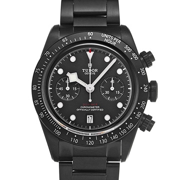 チューダー / チュードル ヘリテージ ブラックベイ クロノ ダーク スペシャルエディション 限定1181本 79360DK ブラック メンズ 時計 【中古】【wristwatch】