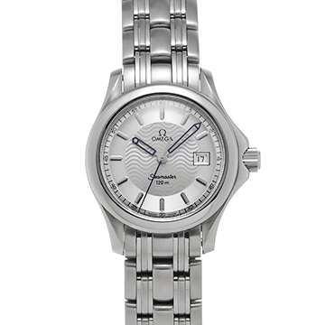 オメガ シーマスター 120 クォーツ 2571.31 シルバー レディース 時計 【中古】【wristwatch】