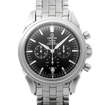 オメガ デ・ヴィル コーアクシャル クロノグラフ 4541.50 ブラック メンズ 時計 【中古】【wristwatch】