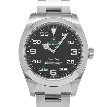 ロレックス エアキング 116900 ブラック メンズ 時計 【中古】【wristwatch】