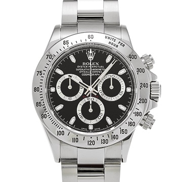 ロレックス コスモグラフ デイトナ 116520 ブラック メンズ 時計 【中古】【wristwatch】