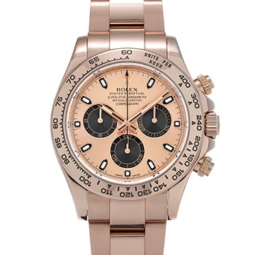 ロレックス コスモグラフ デイトナ 116505 ピンク/ブラック メンズ 時計 【中古】【wristwatch】