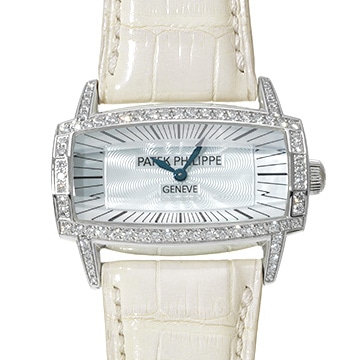 パテック フィリップ ゴンドーロ ジェンマ 4991G-001 ホワイトシェル レディース 時計 【中古】【wristwatch】
