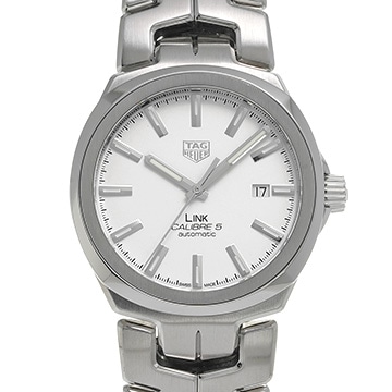 タグ ホイヤー リンク キャリバー5 WBC2111.BA0603 シルバー メンズ 時計 【中古】【wristwatch】