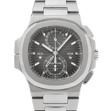 パテック フィリップ ノーチラス トラベルタイム クロノグラフ 5990/1A-001 ブラック・グラデーション メンズ 時計 【中古】【wristwatch】