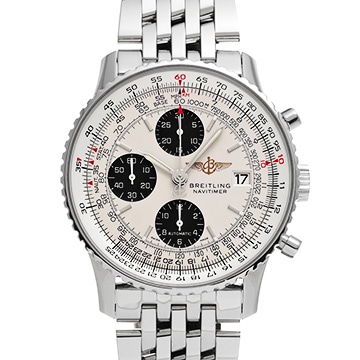ブライトリング オールドナビタイマー A1332412/G796 シルバー/ブラック メンズ 時計 【中古】【wristwatch】