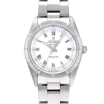 ロレックス エアキング 14010 ホワイト メンズ 時計 【中古】【wristwatch】