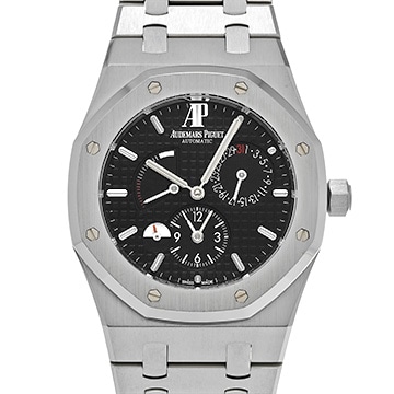 オーデマ ピゲ ロイヤルオーク デュアルタイム 26120ST.OO.1220ST.03 ブラック メンズ 時計 【中古】【wristwatch】