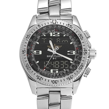 ブライトリング B-1 A68362 ブラック メンズ 時計 【中古】【wristwatch】