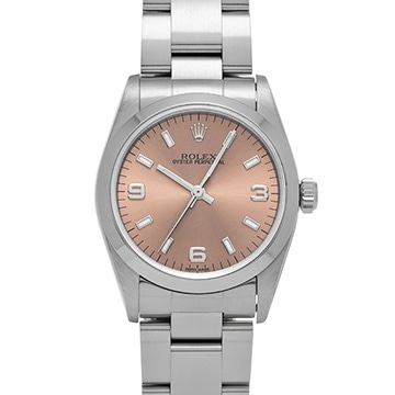 ロレックス オイスターパーペチュアル 77080 ピンク ユニセックス 時計 【中古】【wristwatch】