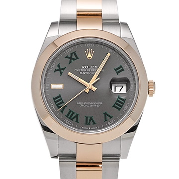 ロレックス デイトジャスト 41 126301 スレート メンズ 時計 【中古】【wristwatch】