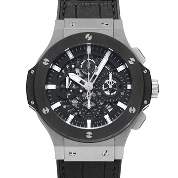 ウブロ ビッグバン アエロバン 311.SM.1170.GR ブラック メンズ 時計 【中古】【wristwatch】