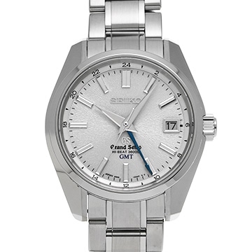 グランドセイコー メカニカル ハイビート 36000 GMT SBGJ001 シルバー メンズ 時計 【中古】【wristwatch】