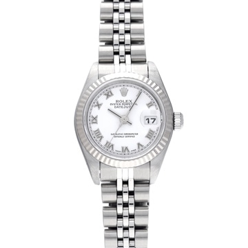 ロレックス デイトジャスト 79174 ホワイト レディース 時計 【中古】【wristwatch】