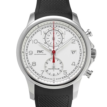 IWC ポルトギーゼ ヨットクラブ クロノグラフ IW390502 シルバー メンズ 時計 【中古】【wristwatch】