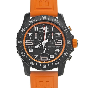 ブライトリング エンデュランス プロ X82310A51B1S1 ブラック/オレンジ メンズ 時計 【中古】【wristwatch】