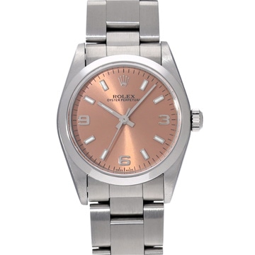 ロレックス オイスターパーペチュアル 77080 ピンク ユニセックス 時計 【中古】【wristwatch】